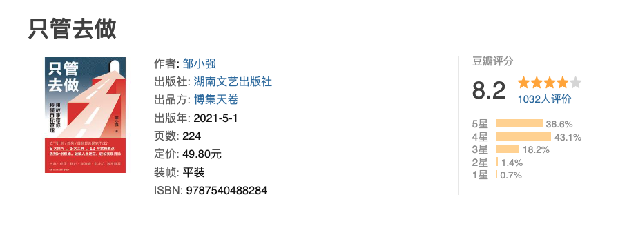 只管去做 